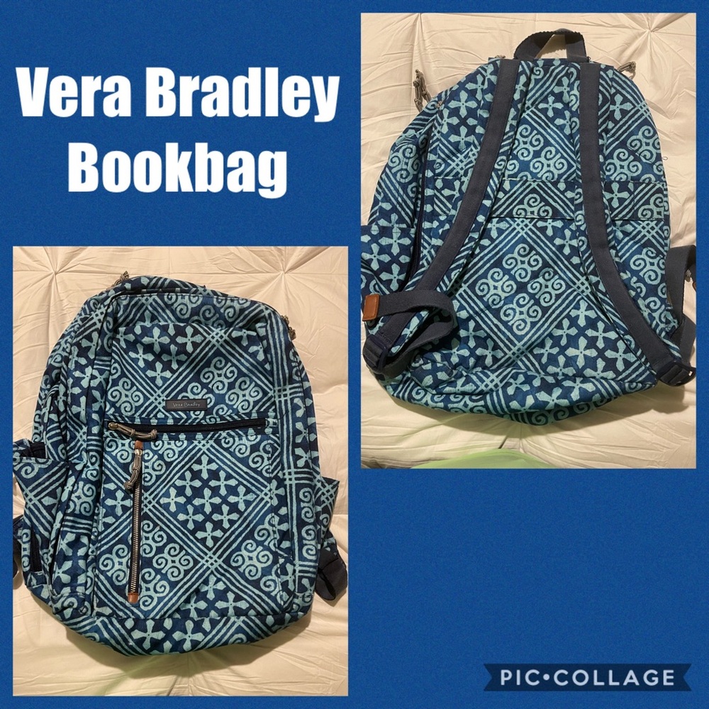 Vera Bradley Book Bag
